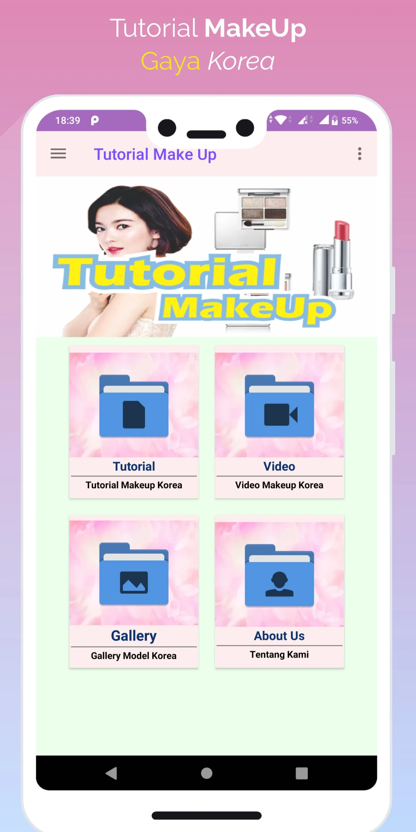 Tutorial MakeUp Korean Style ( | Indus Appstore | Screenshot