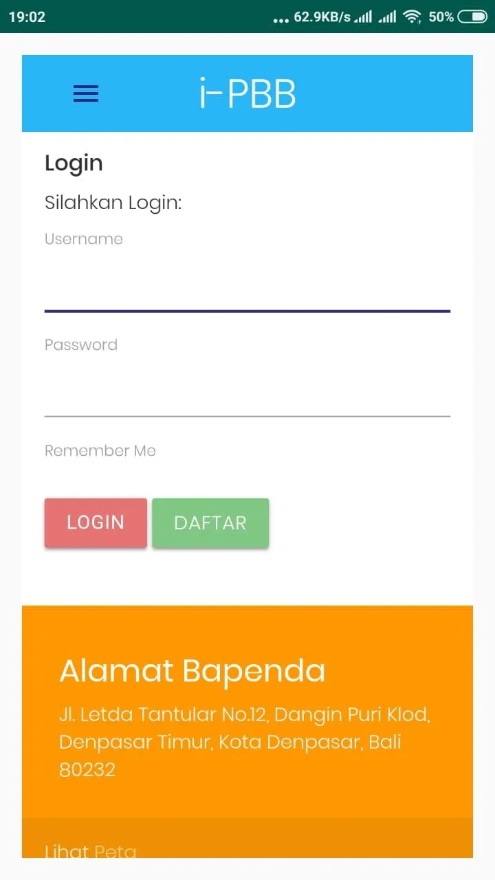 i-PBB Kota Denpasar | Indus Appstore | Screenshot