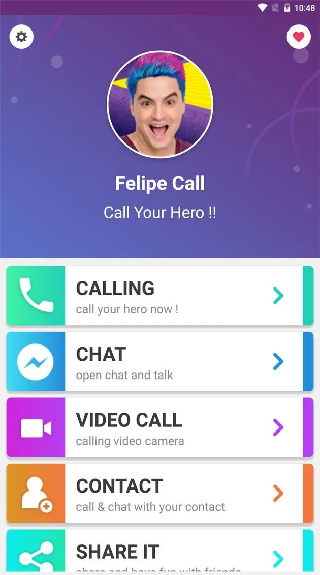 Felipe Neto App Fake Call | Indus Appstore | Screenshot