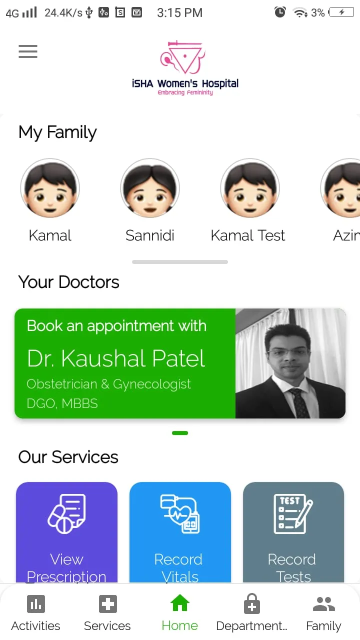 iSHA Hospital | Indus Appstore | Screenshot