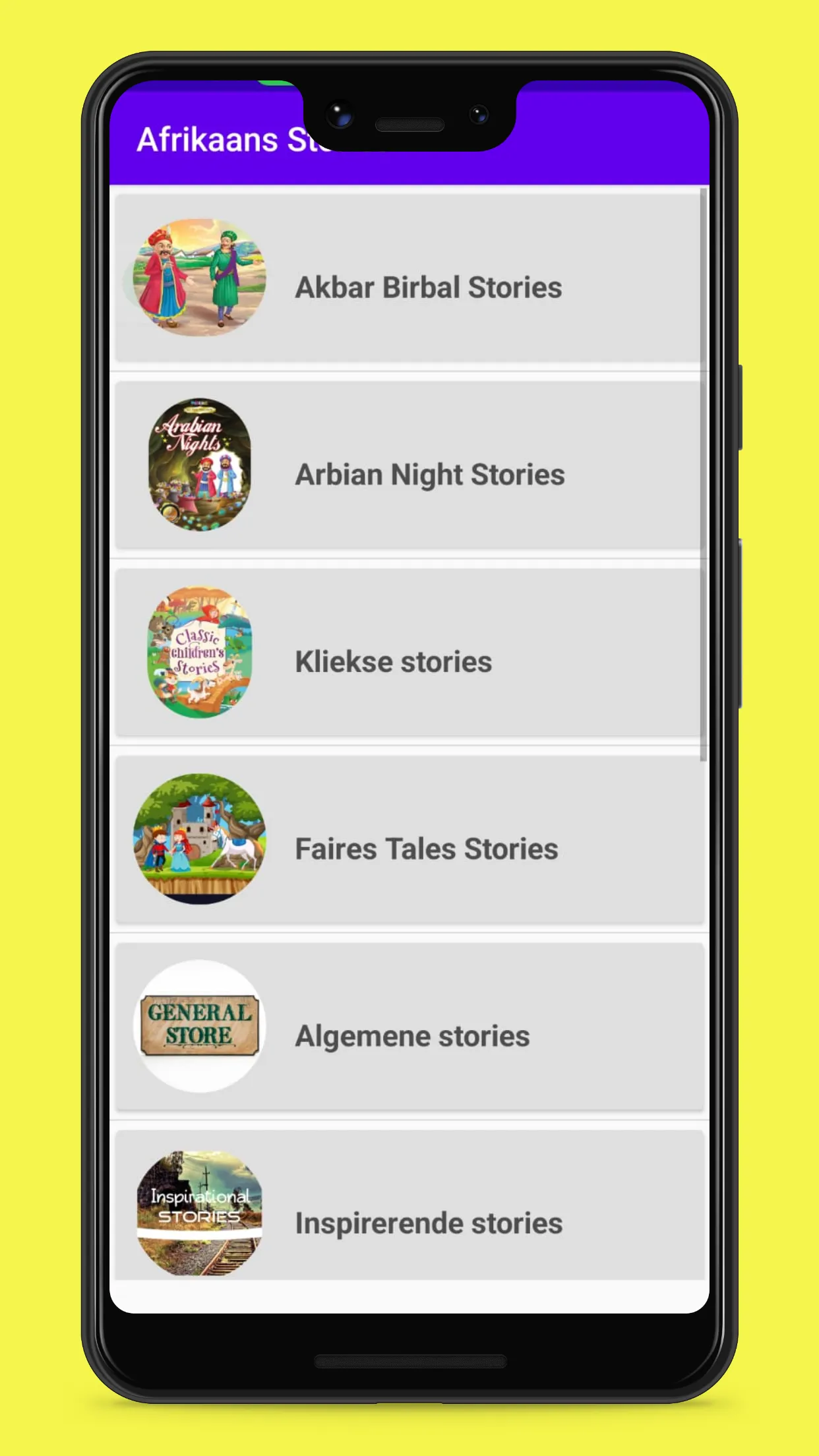 Afrikaanse Storie | Indus Appstore | Screenshot