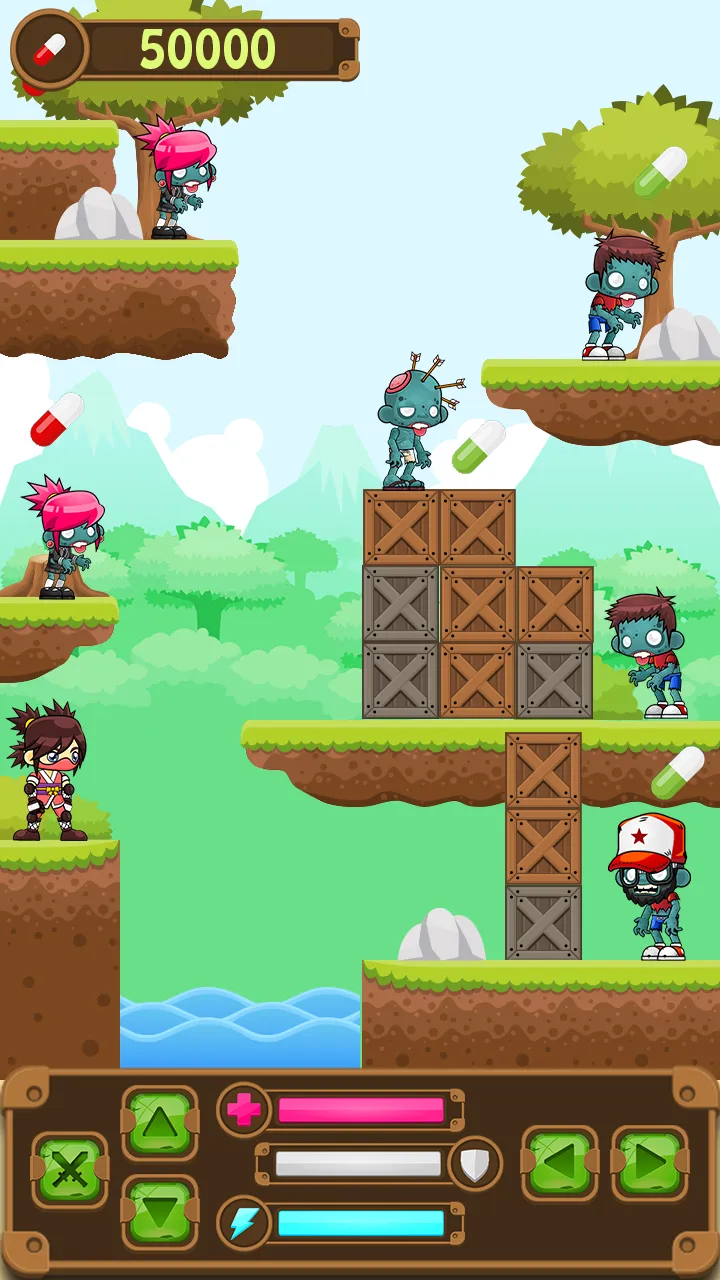 Minako vs Zombies | Indus Appstore | Screenshot