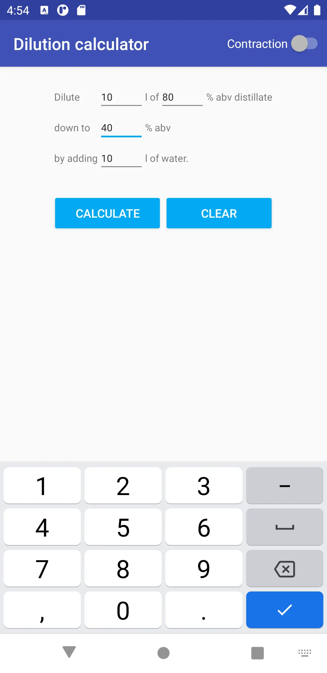 Dilution calculator | Indus Appstore | Screenshot