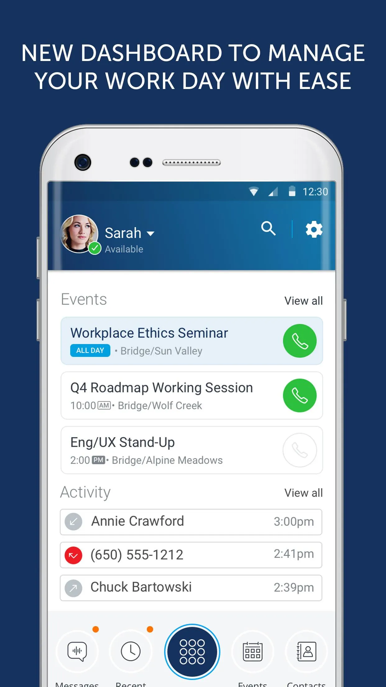 Mitel Connect (Formerly ShoreT | Indus Appstore | Screenshot