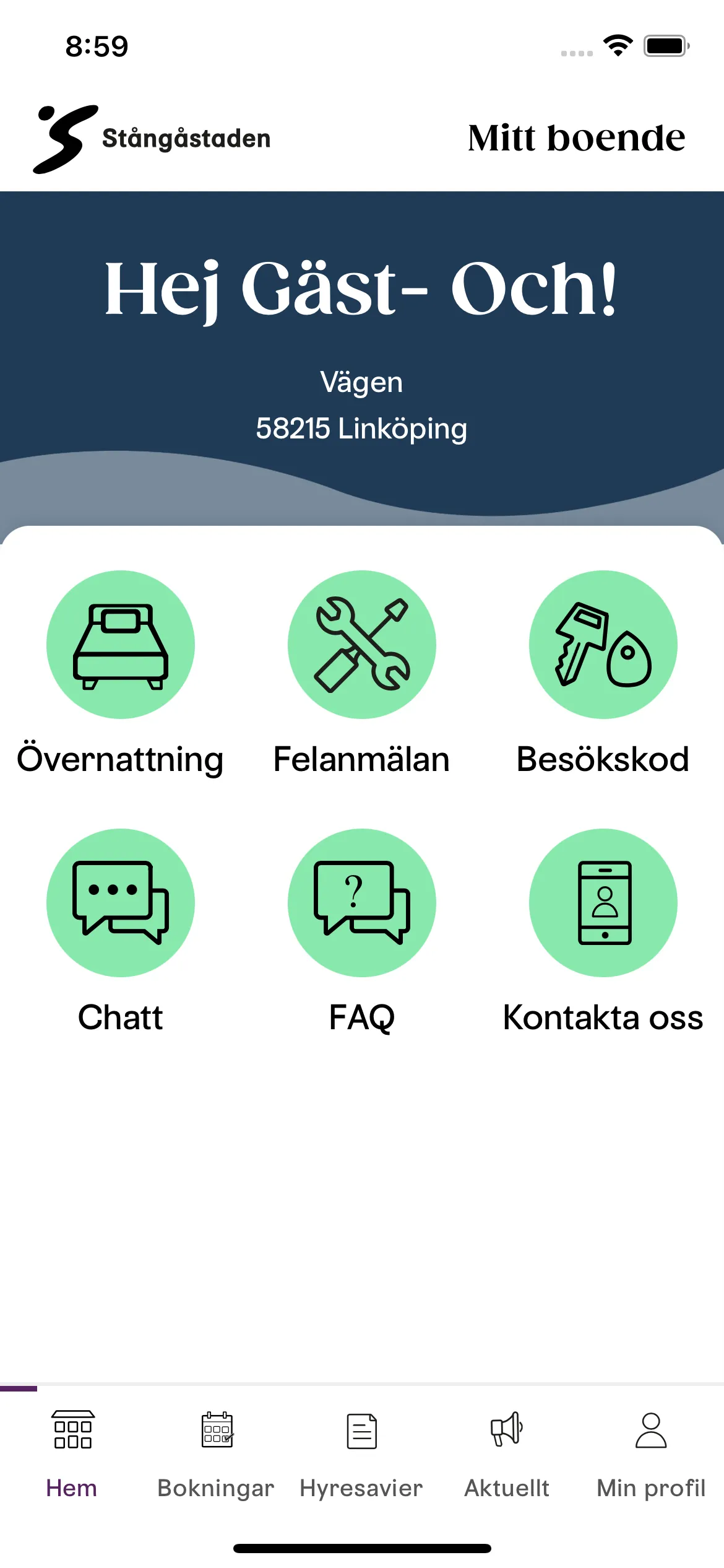 Stångåstadens boendeapp | Indus Appstore | Screenshot