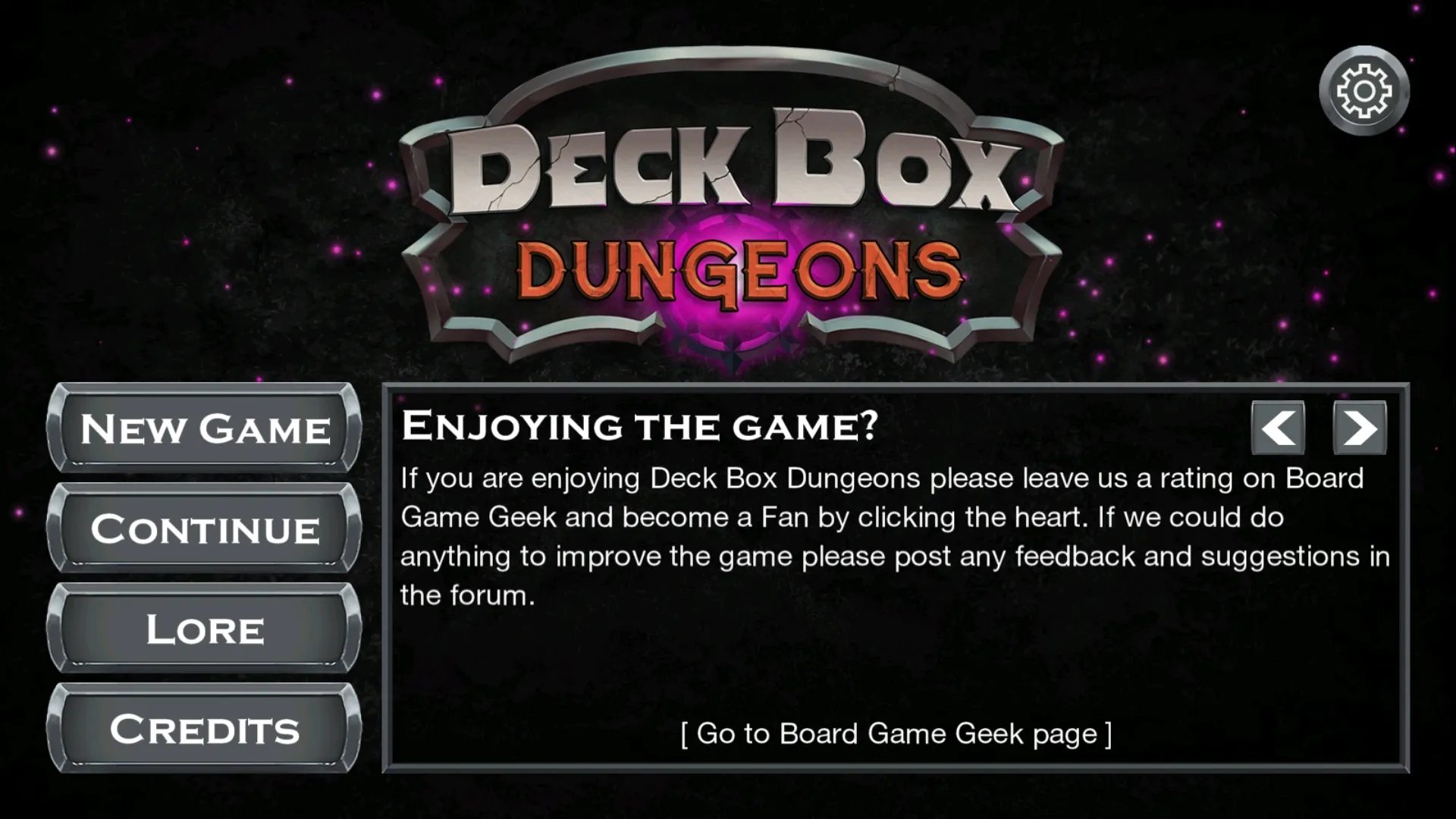 Deck Box Dungeons | Indus Appstore | Screenshot