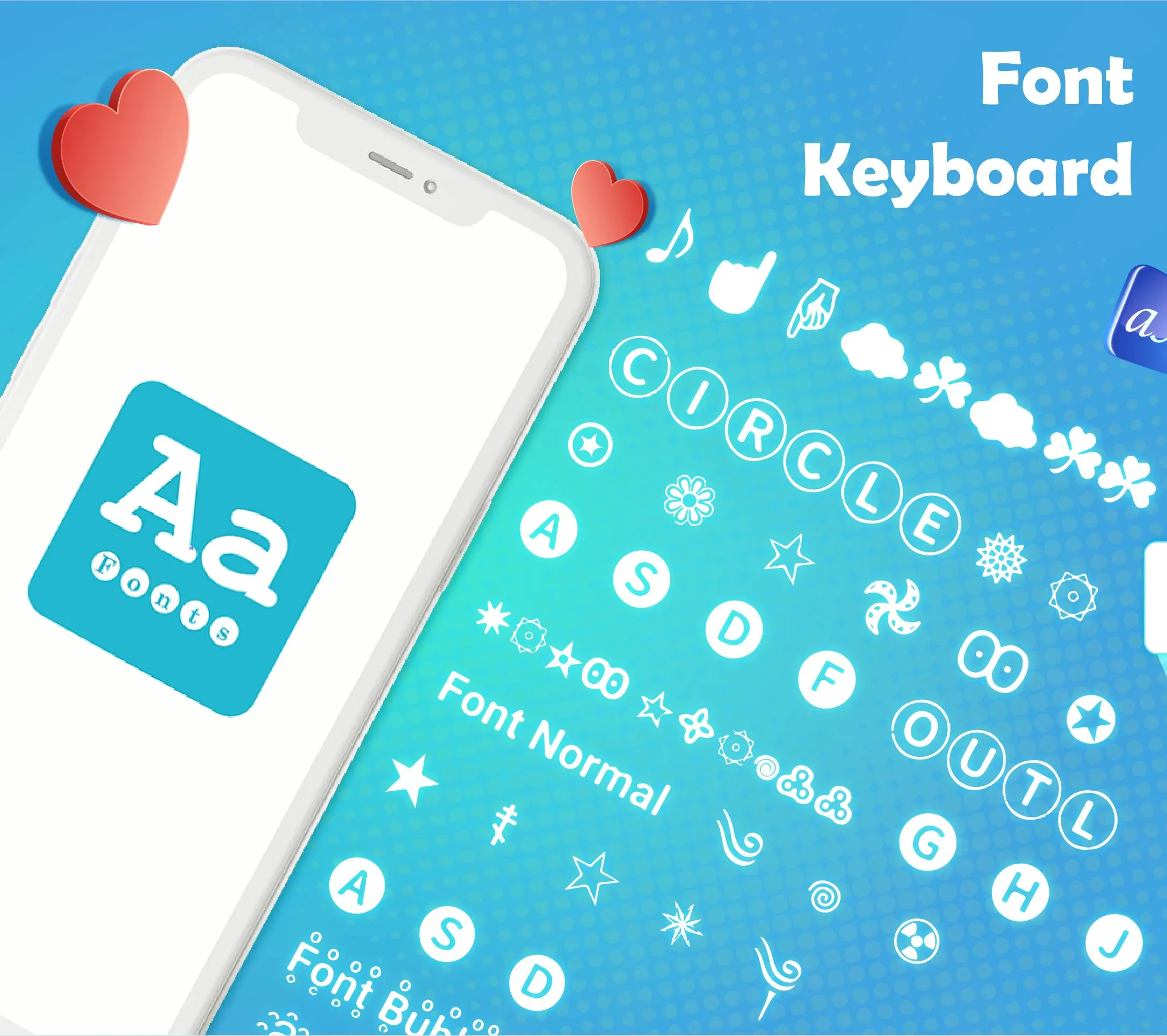 Fonts Keyboard | Indus Appstore | Screenshot