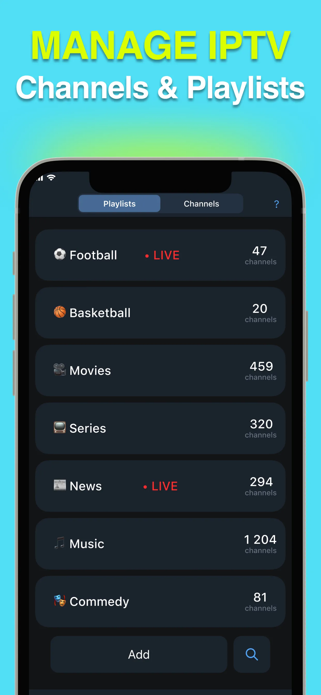 IPTV Stream Player: Live M3U | Indus Appstore | Screenshot