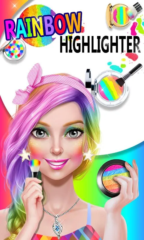 Makeup Artist - Rainbow Salon | Indus Appstore | Screenshot