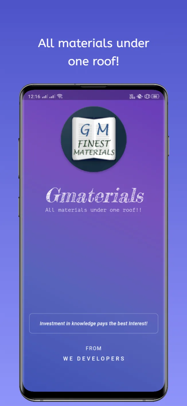 Gmaterials | Indus Appstore | Screenshot