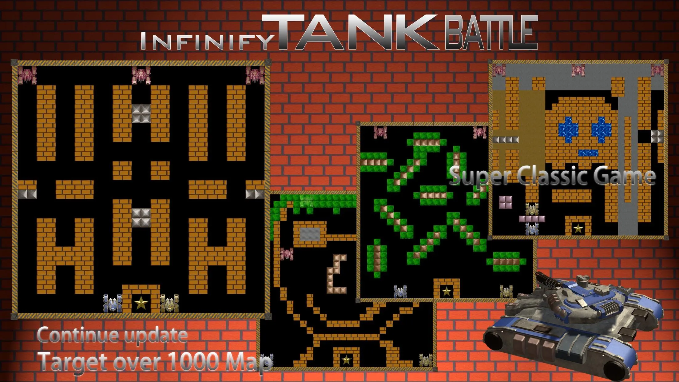 Infinity Tank Battle - 8 bit | Indus Appstore | Screenshot