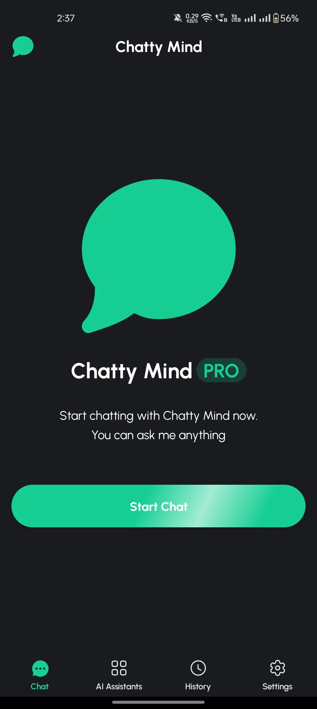 Chatty Mind - Ai Chat Bot | Indus Appstore | Screenshot