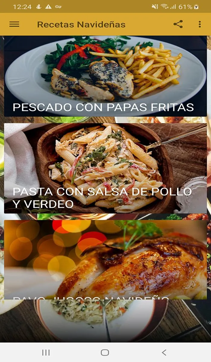 Recetas Navideñas rápidas | Indus Appstore | Screenshot