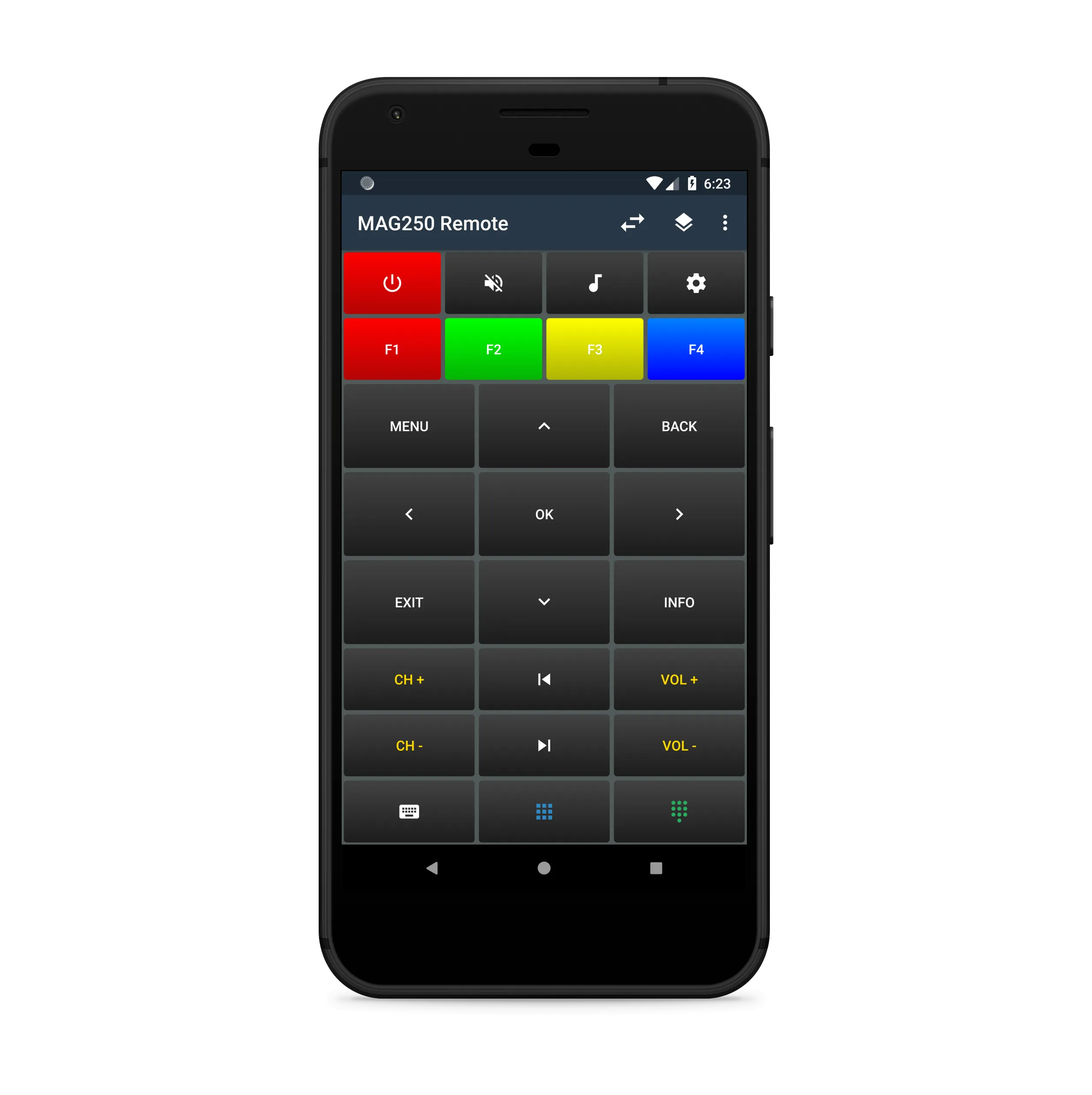 MAG250 Remote | Indus Appstore | Screenshot