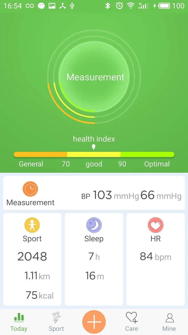 WearHealth | Indus Appstore | Screenshot