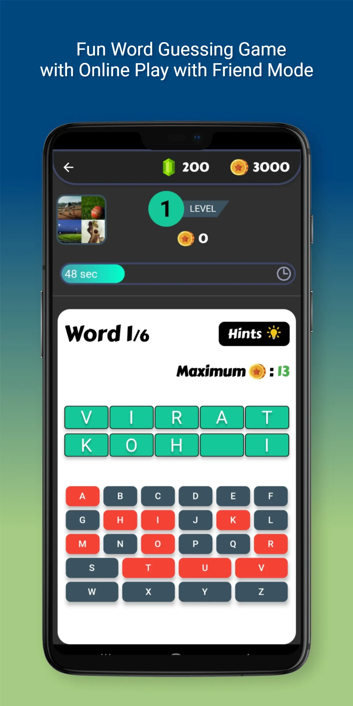 Guess the Word   Fun Word Game | Indus Appstore | Screenshot