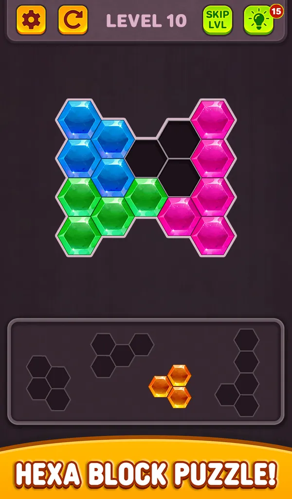 Hexa Block Puzzle: Tangram Puz | Indus Appstore | Screenshot