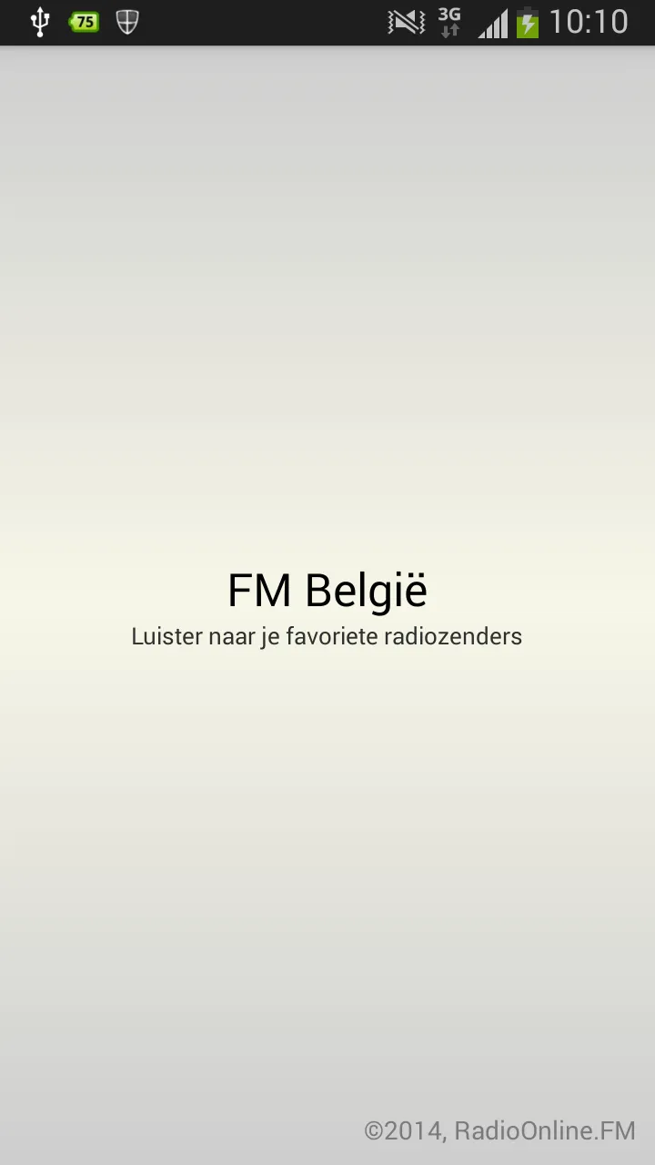 FM België | Indus Appstore | Screenshot