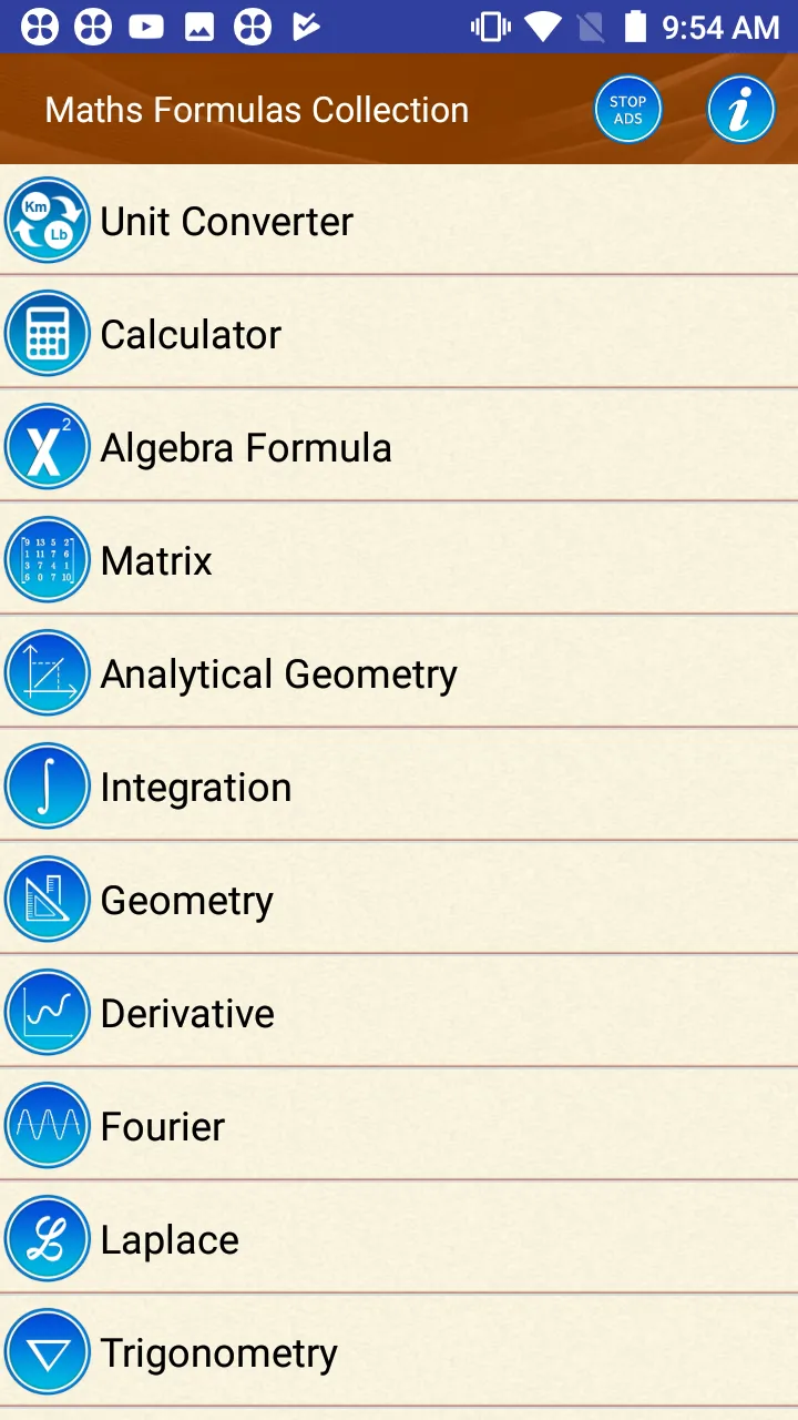 Math Formulas & Unit Converter | Indus Appstore | Screenshot