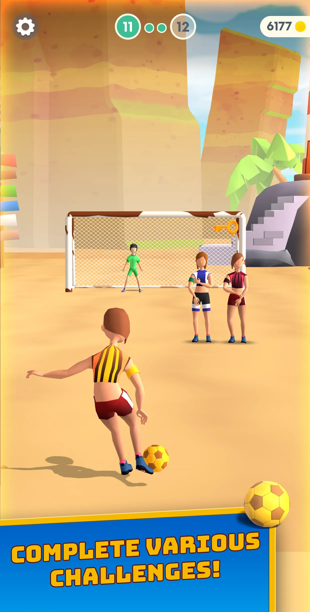 Flick Goal! | Indus Appstore | Screenshot