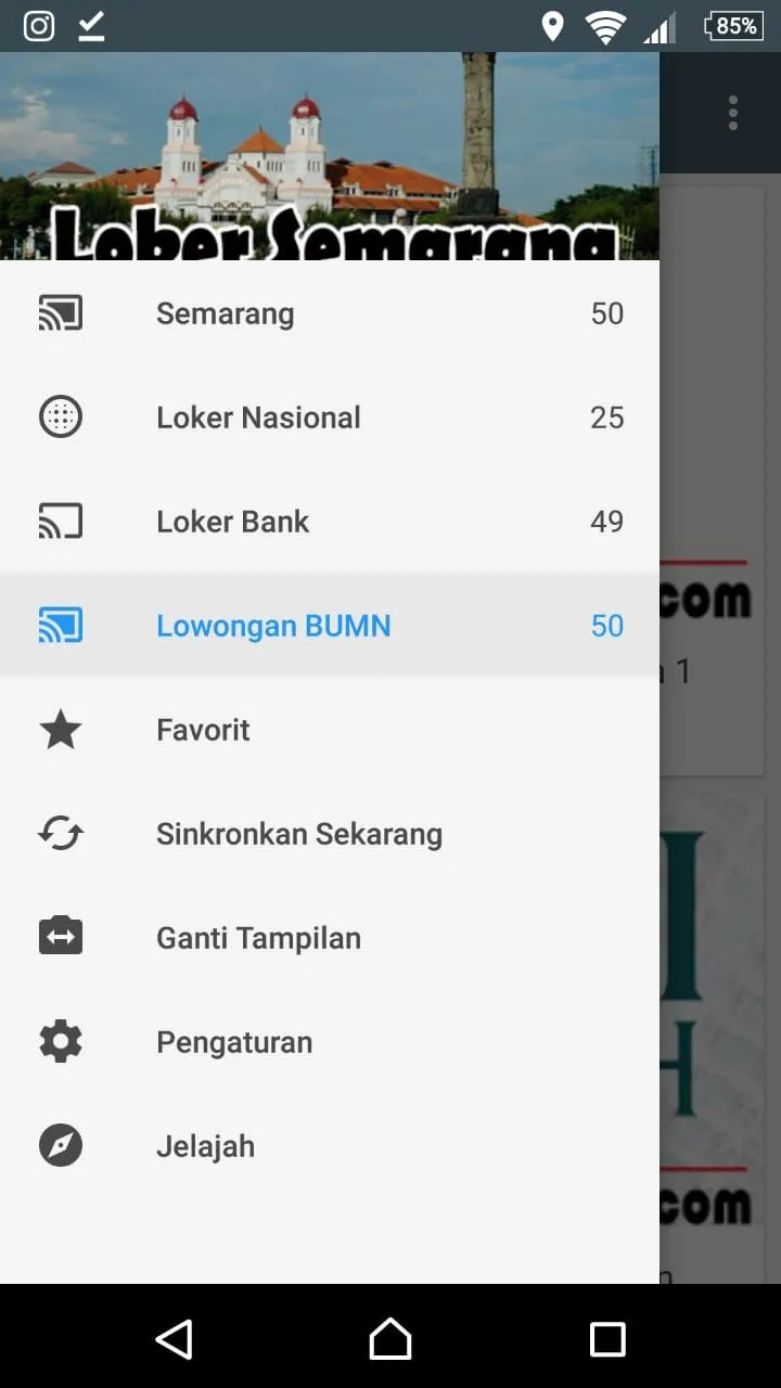 Lowongan Kerja Semarang | Indus Appstore | Screenshot