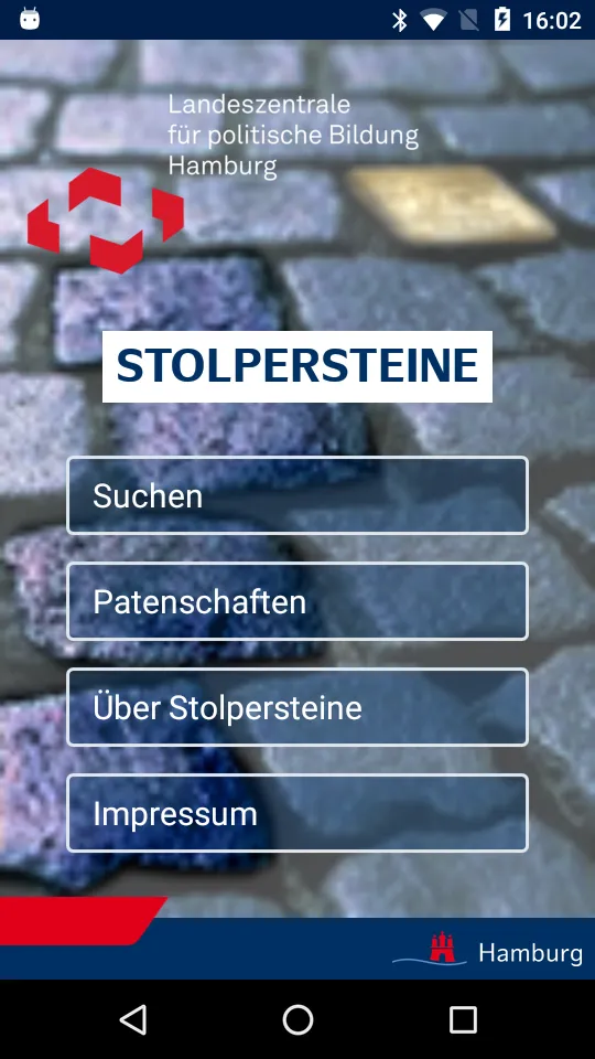 Stolpersteine Hamburg | Indus Appstore | Screenshot