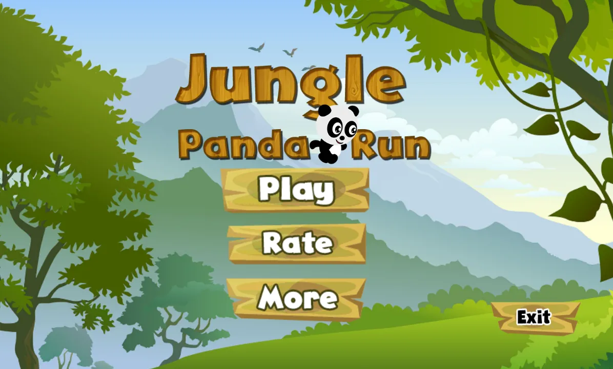 Jungle Panda Run | Indus Appstore | Screenshot