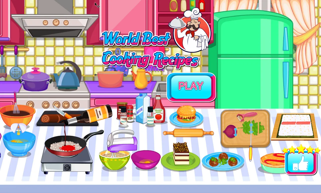 World Chef Cooking Recipe Game | Indus Appstore | Screenshot