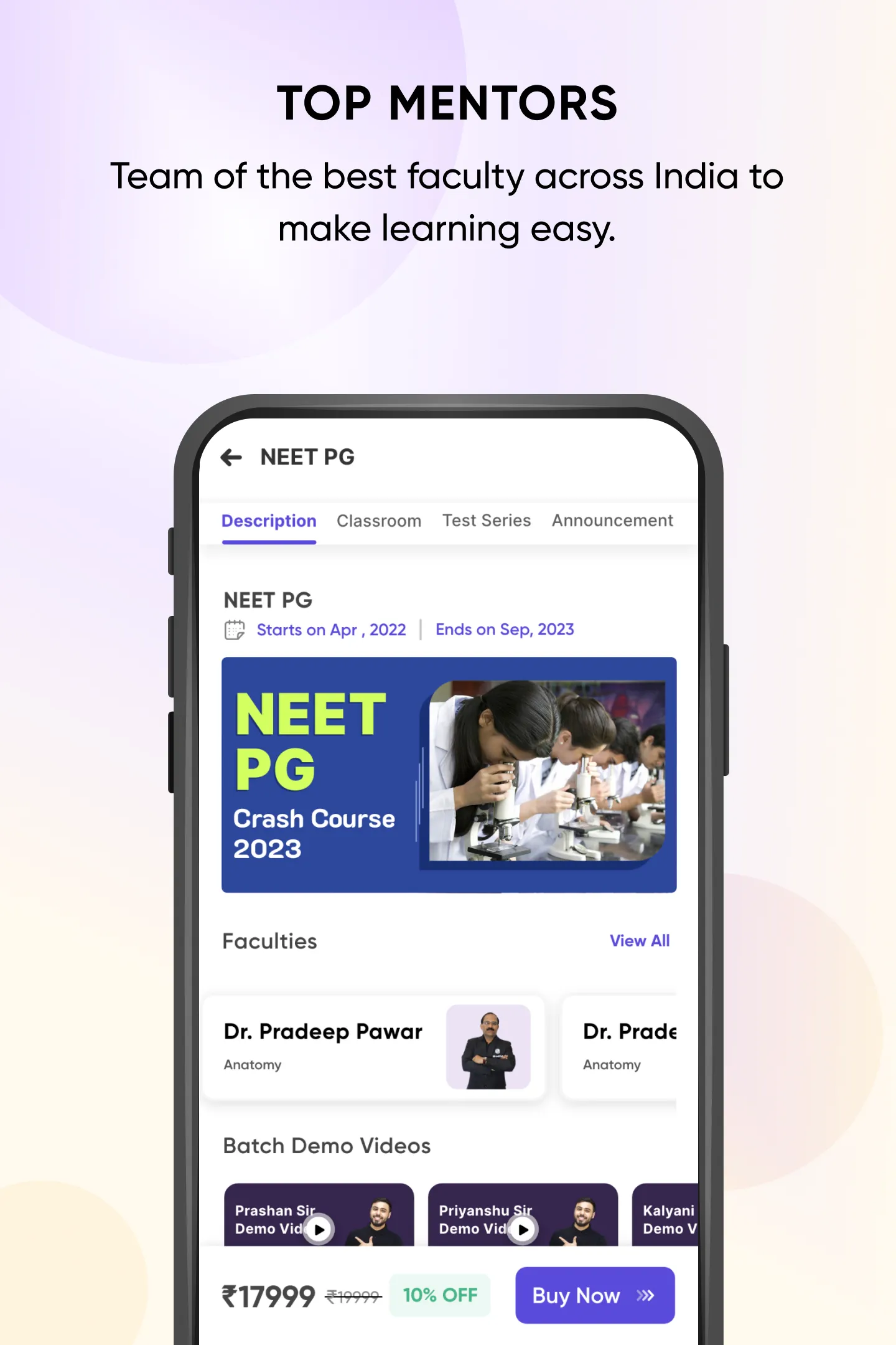 PW MedEd for NEET PG/FMGE/MBBS | Indus Appstore | Screenshot