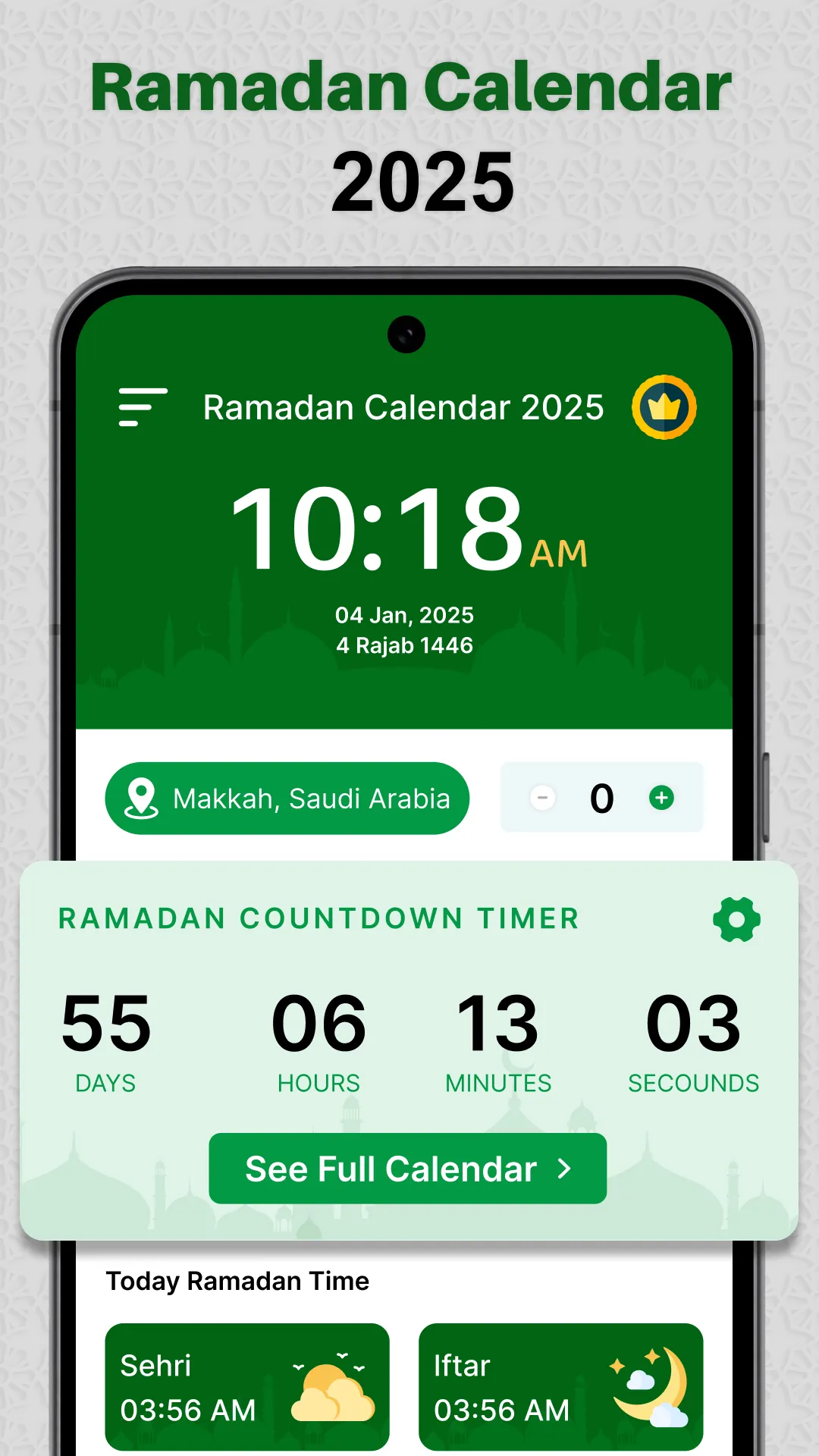 Ramadan Calendar 2025 Time | Indus Appstore | Screenshot