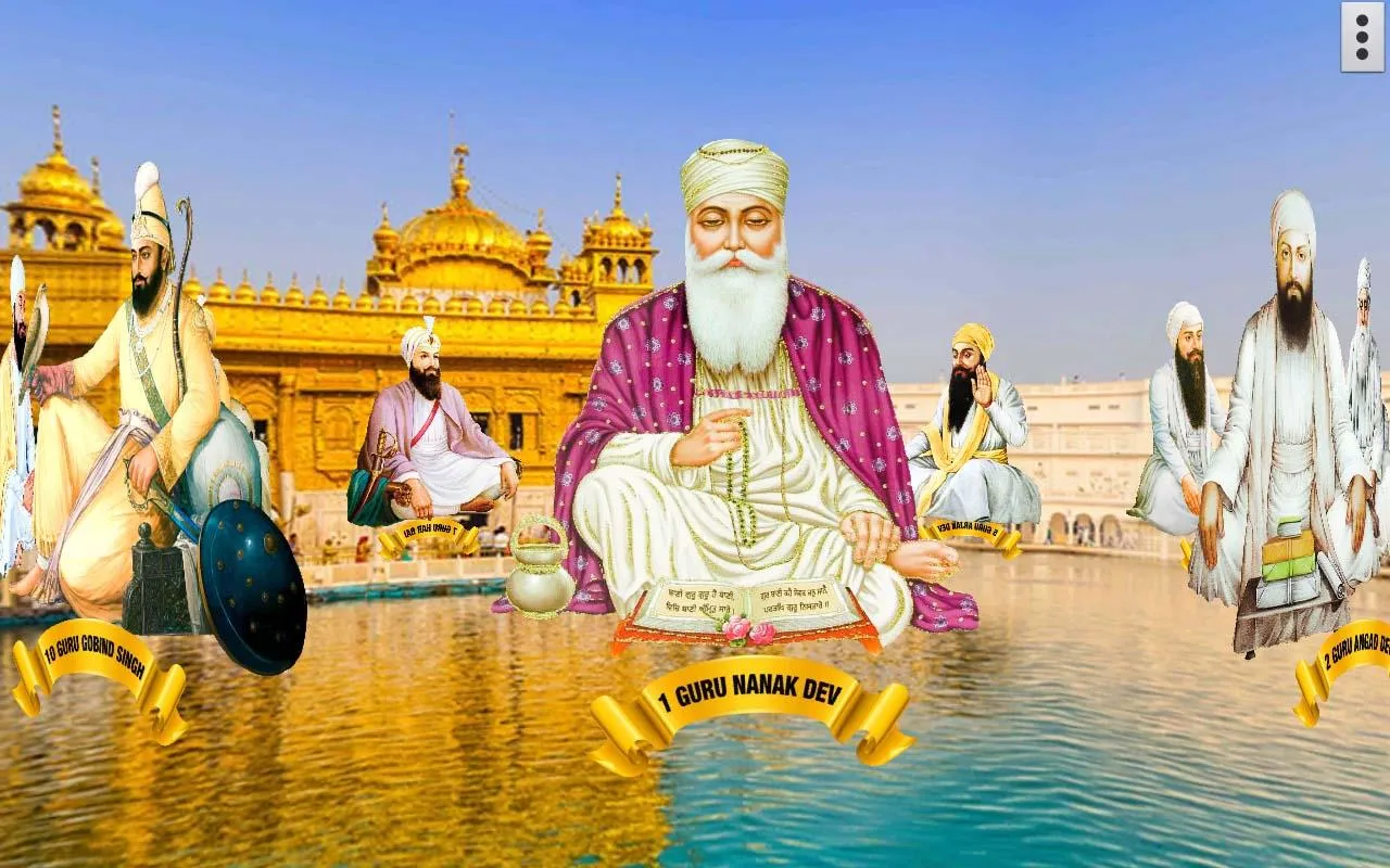 10 Sikh Gurus Live Wallpaper | Indus Appstore | Screenshot