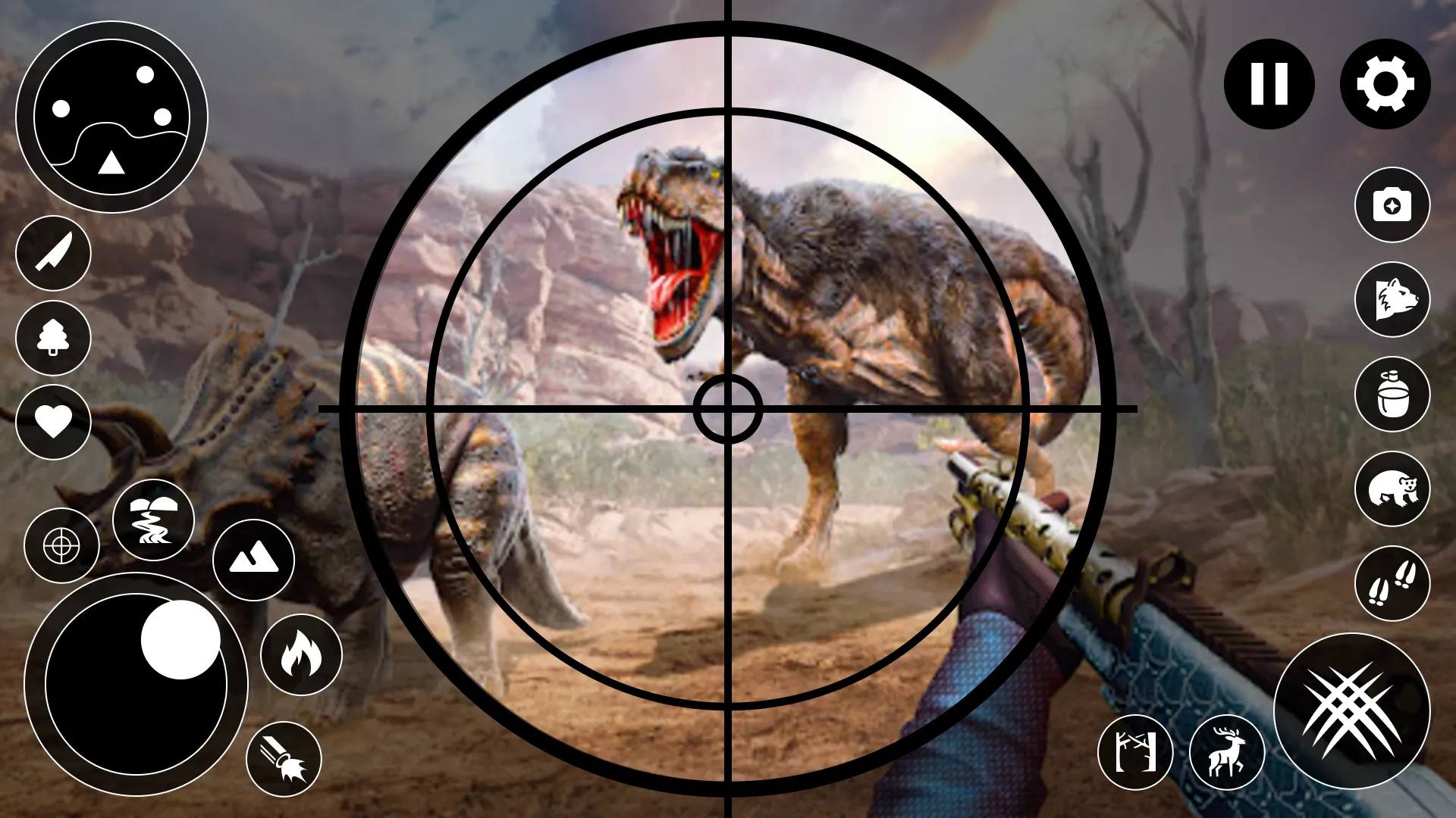 Real Dinosaur Hunting Gun Game | Indus Appstore | Screenshot