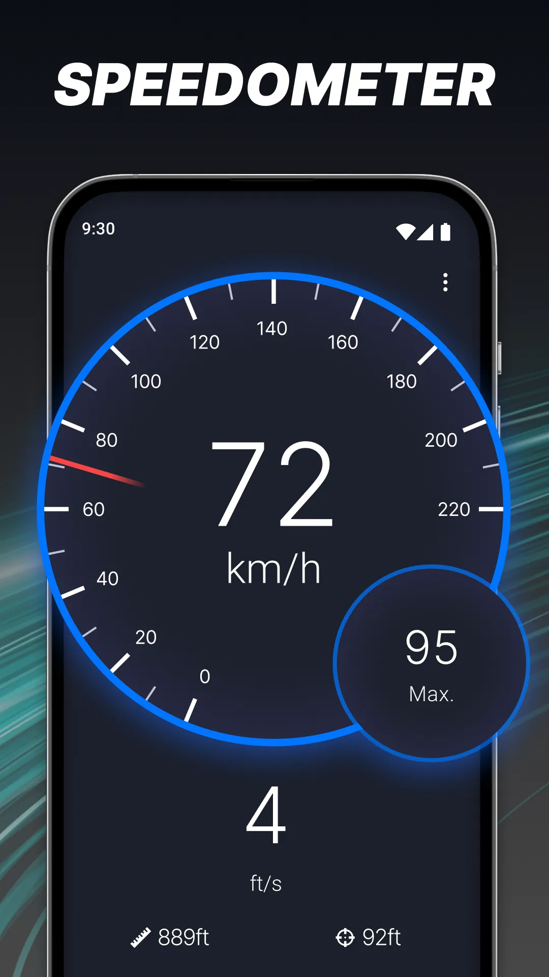 GPS Speedometer: Speed Tracker | Indus Appstore | Screenshot