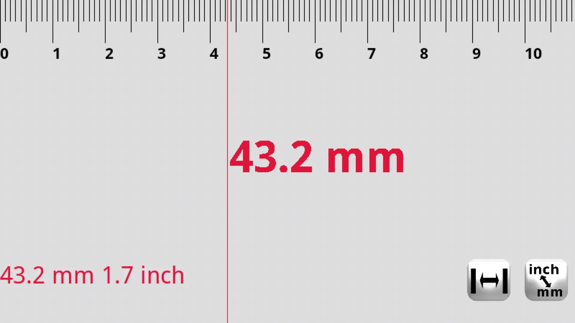 MM Ruler: Measuring Tape | Indus Appstore | Screenshot