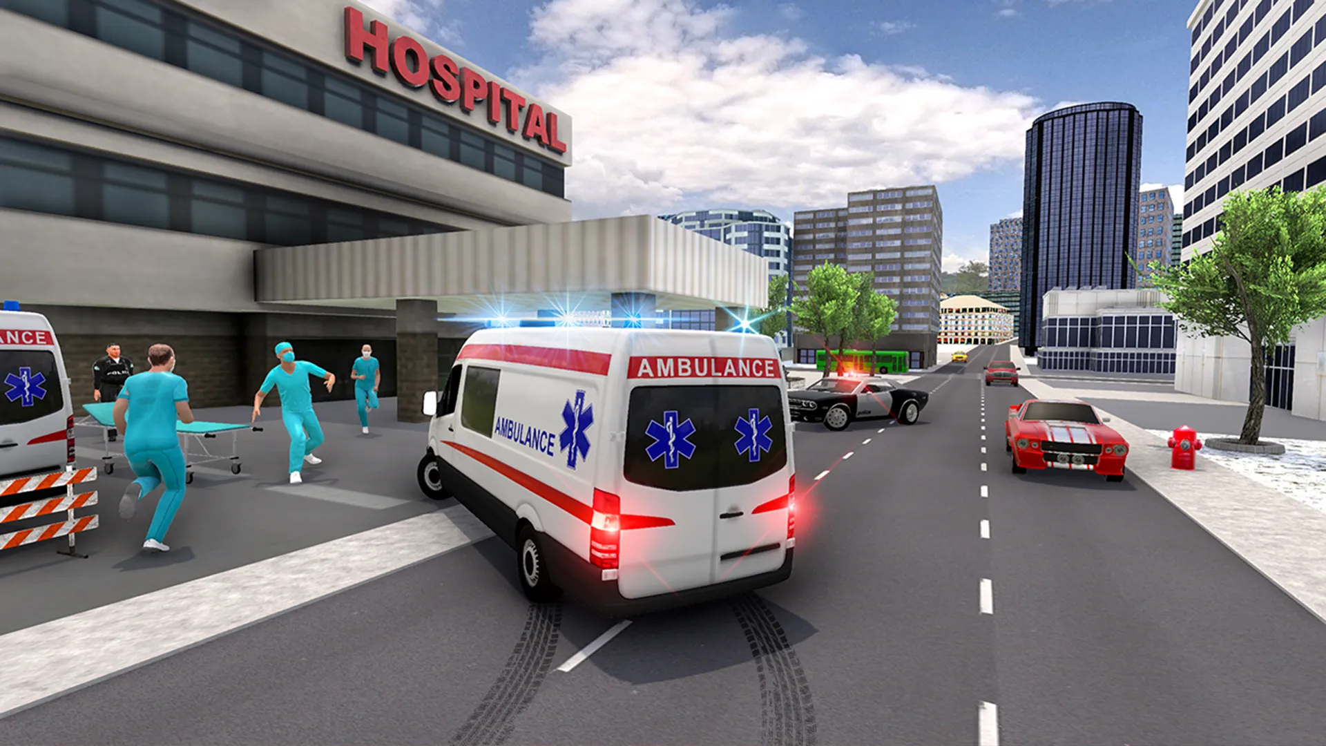 Ambulance Simulator Car Driver | Indus Appstore | Screenshot