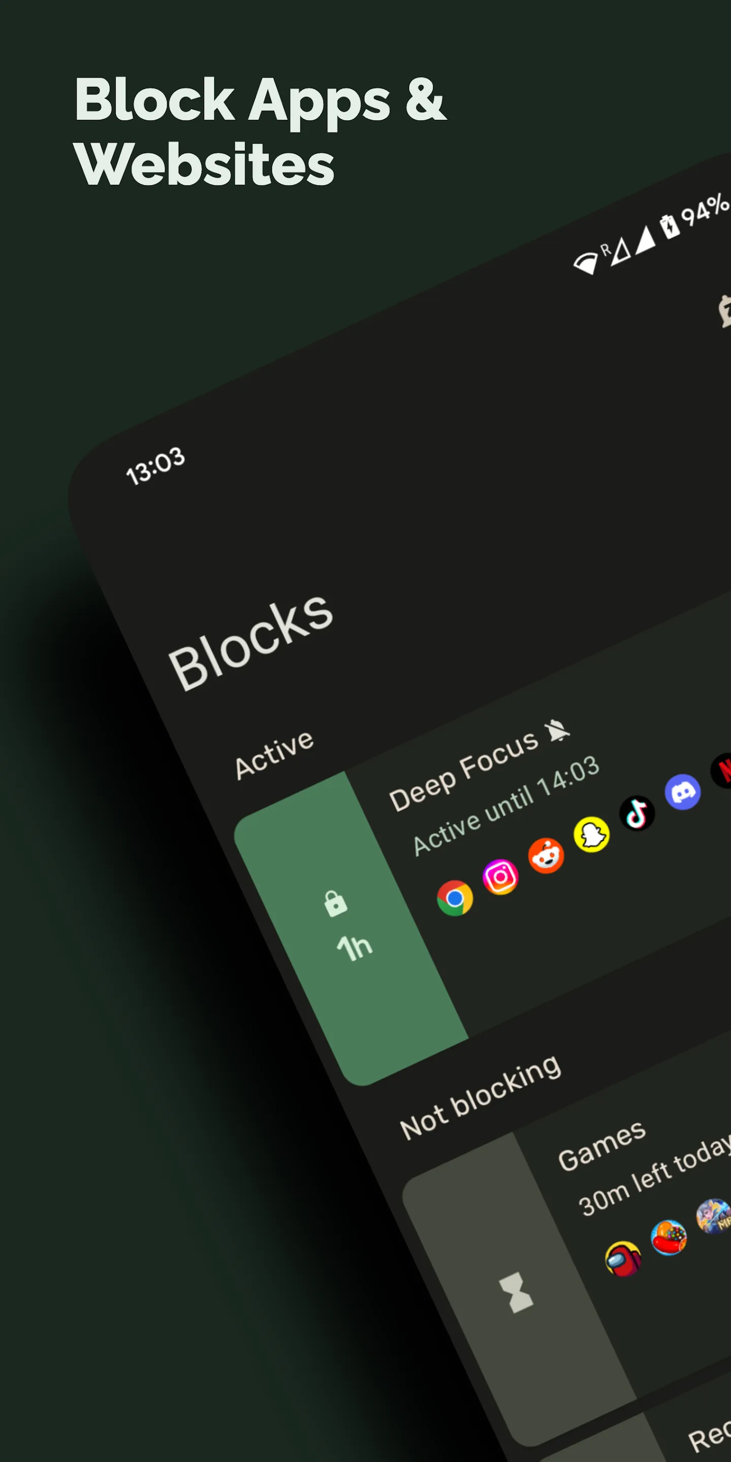 Block Apps & Sites | Wellbeing | Indus Appstore | Screenshot