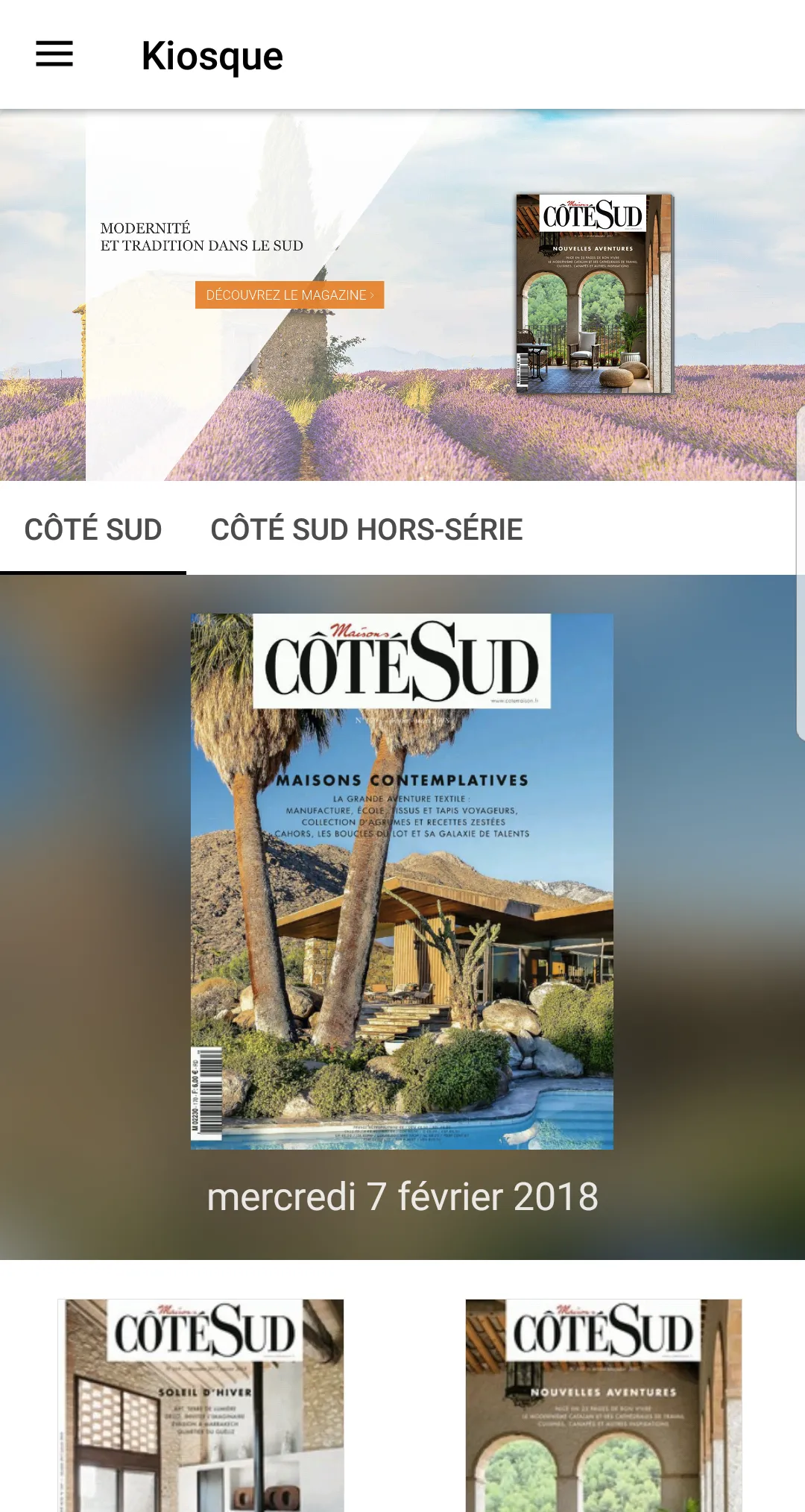 Côté Sud - magazine 1.0 | Indus Appstore | Screenshot