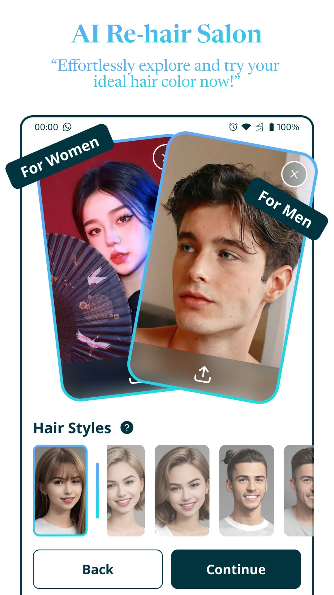 Beautify: Change Hair & Outfit | Indus Appstore | Screenshot