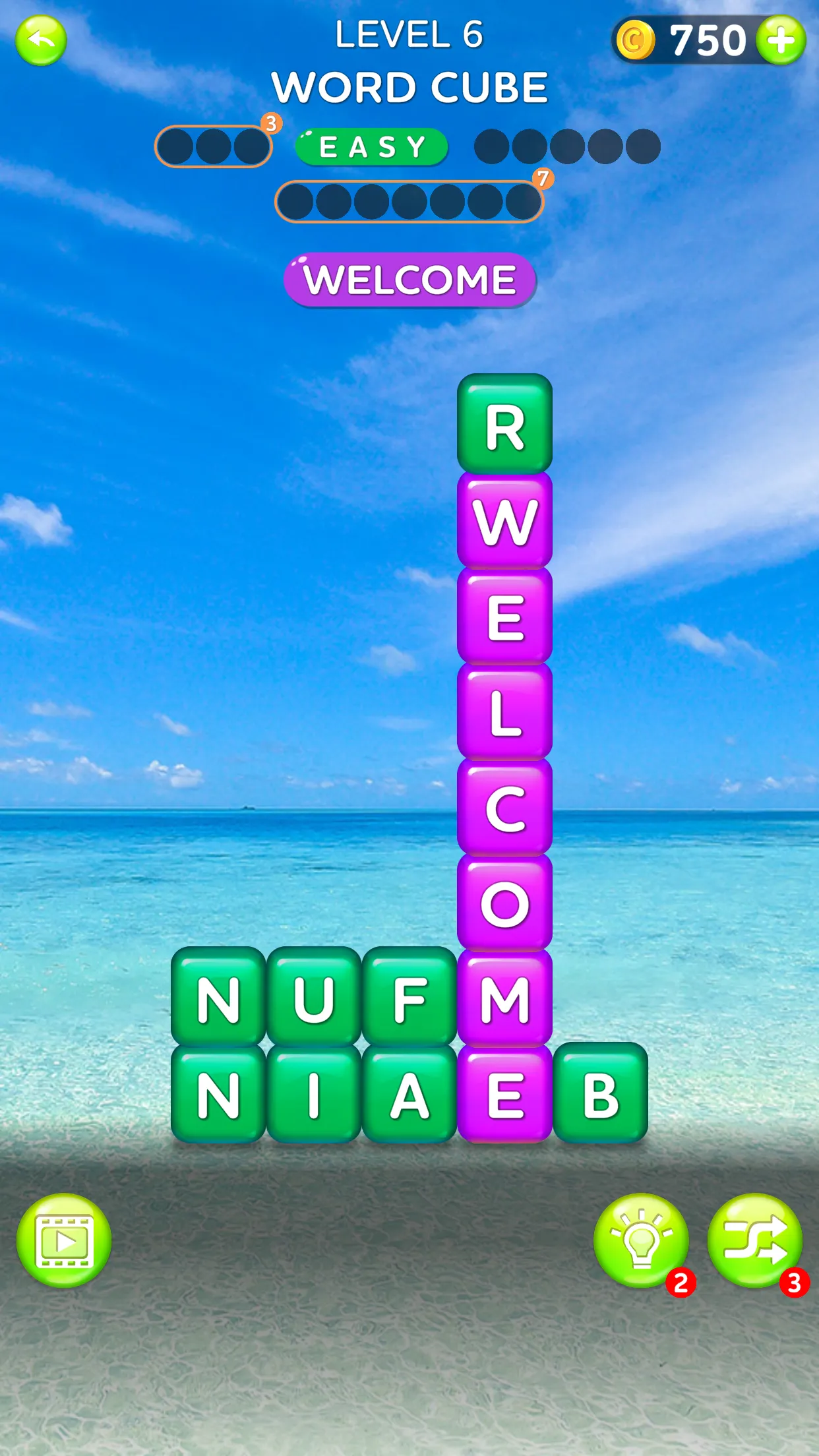 Word Cube - Find Words | Indus Appstore | Screenshot