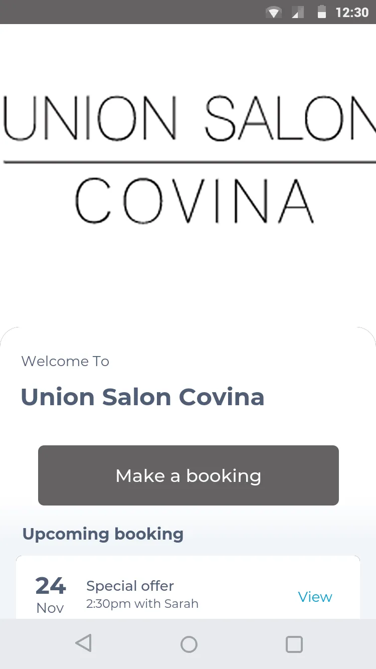 Union Salon Covina | Indus Appstore | Screenshot