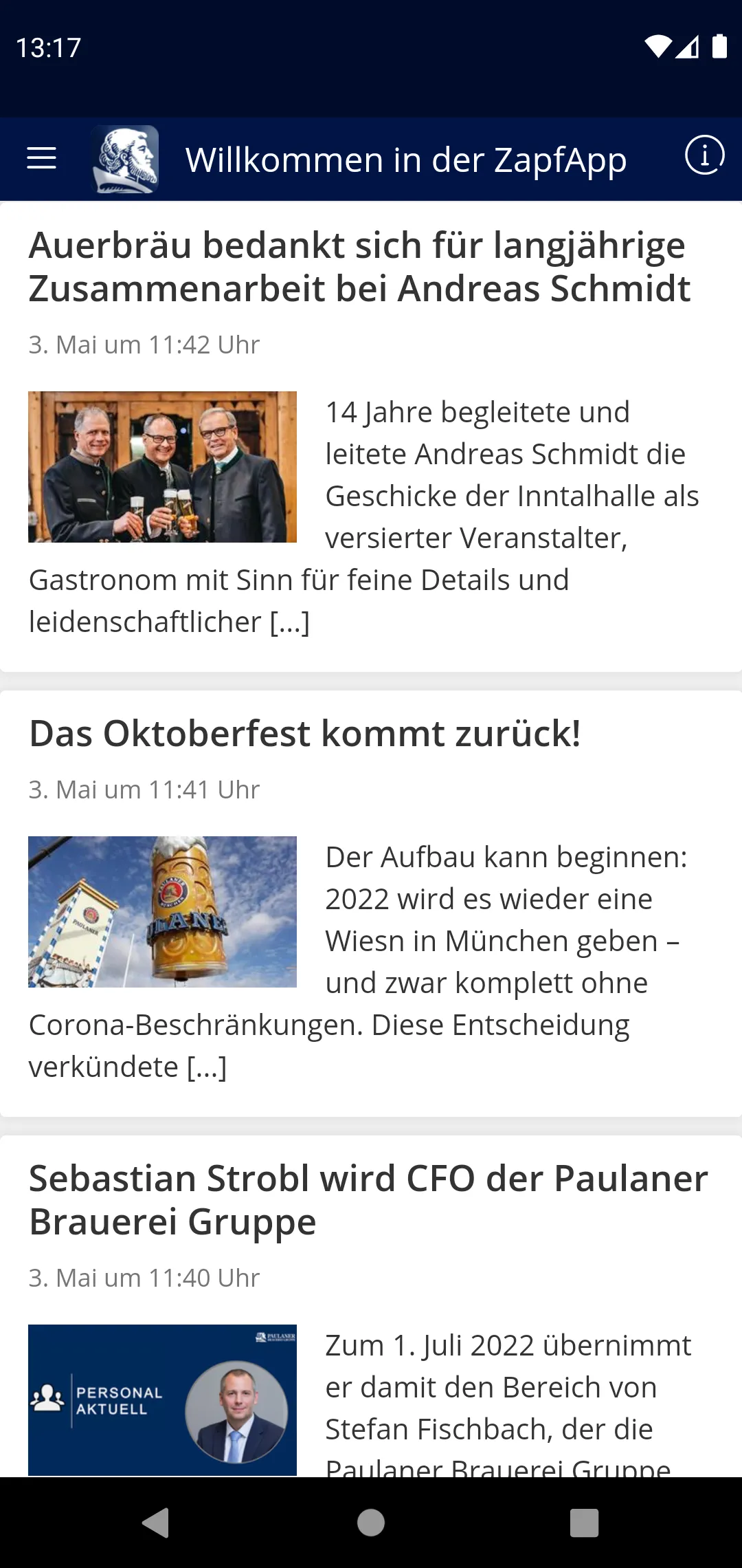 ZapfApp Die Paulaner App | Indus Appstore | Screenshot