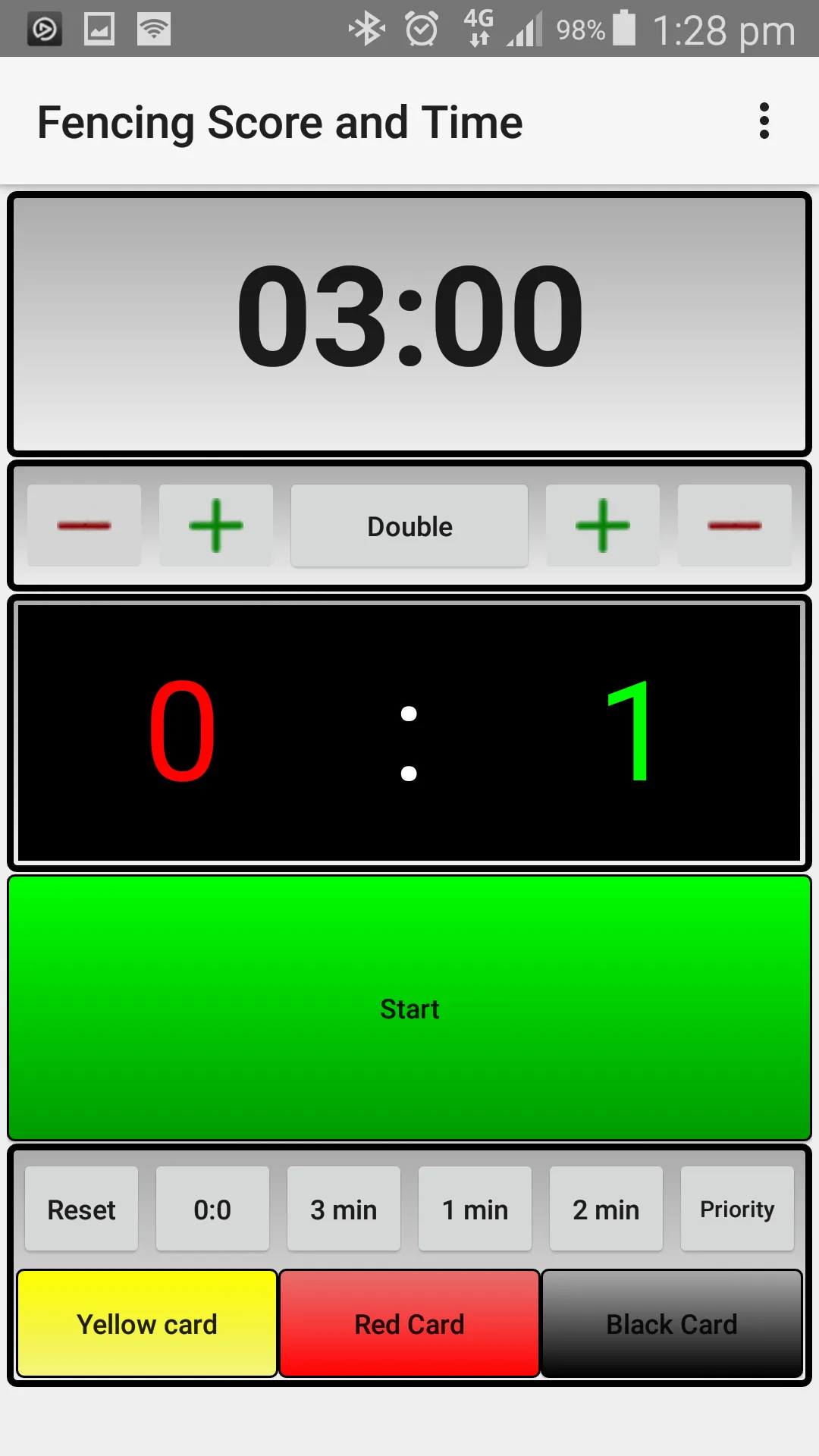 Fencing score and time | Indus Appstore | Screenshot