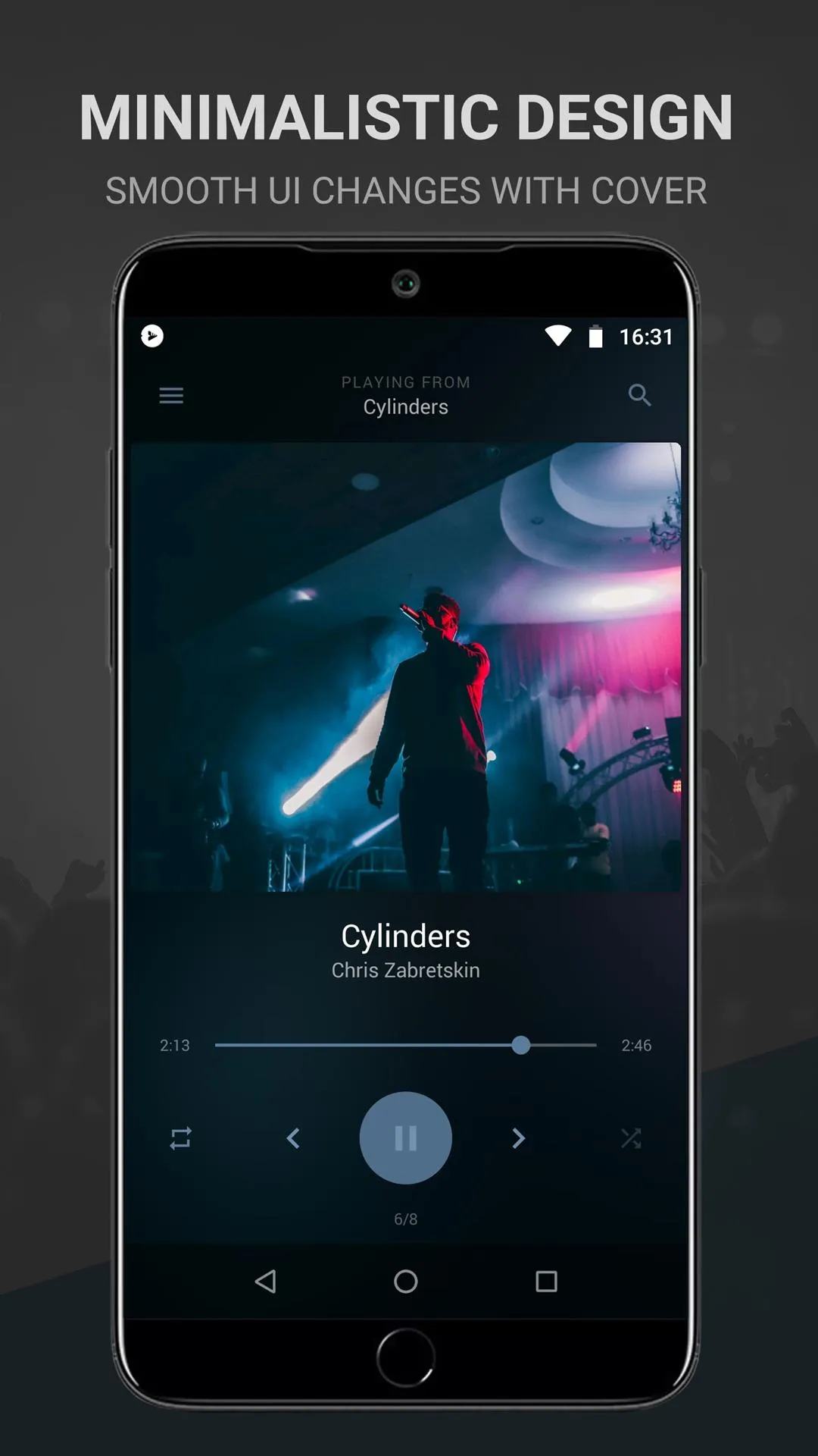 BlackPlayer Music Player | Indus Appstore | Screenshot