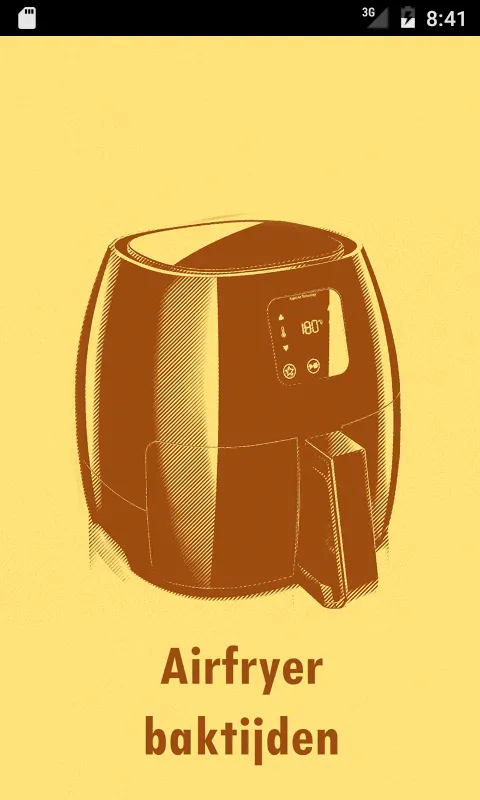 Airfryer Baktijden | Indus Appstore | Screenshot