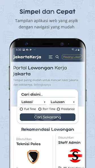 LOKER JAKARTA - Lowongan Kerja | Indus Appstore | Screenshot