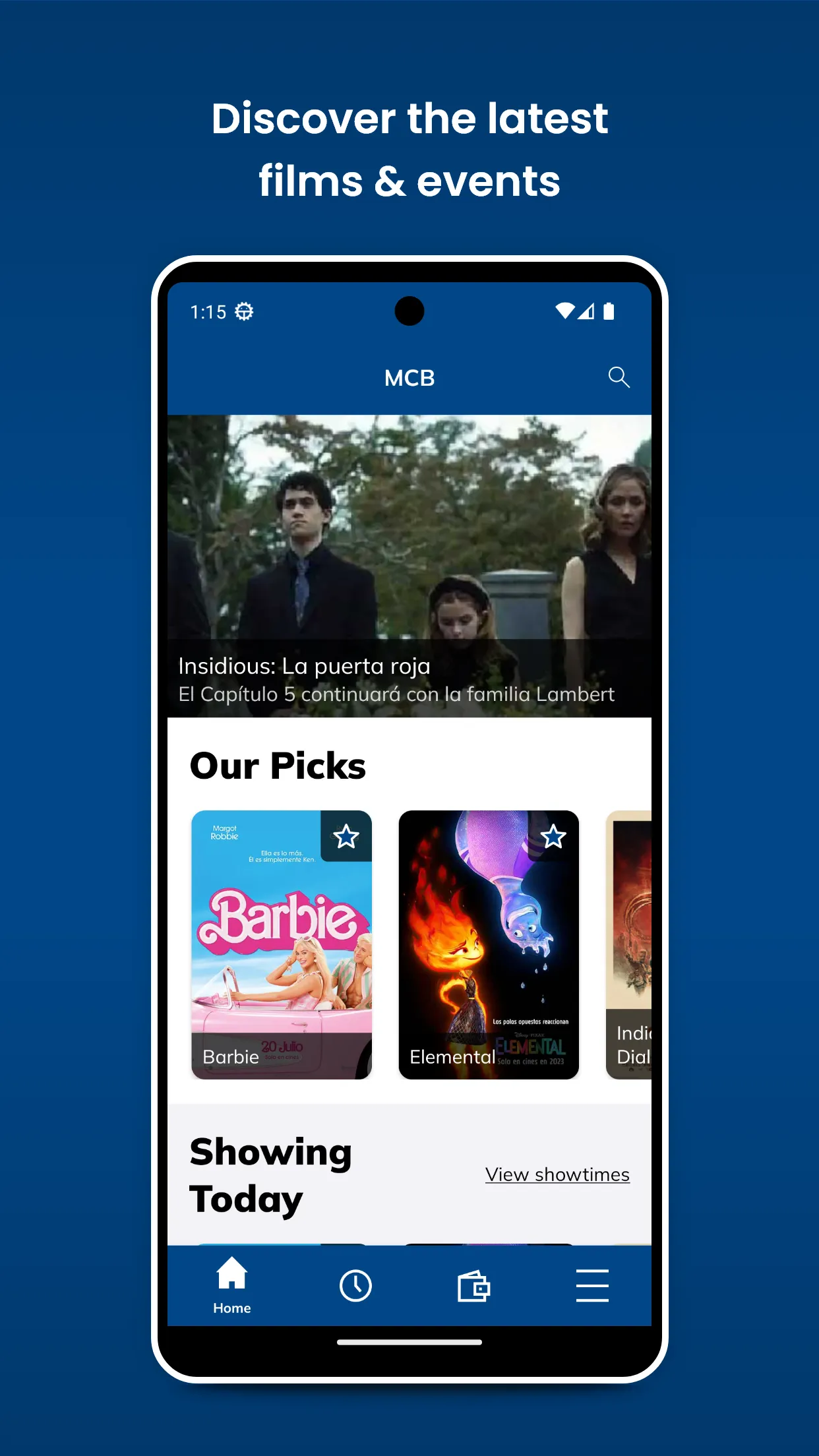 MCB Cinemas | Indus Appstore | Screenshot