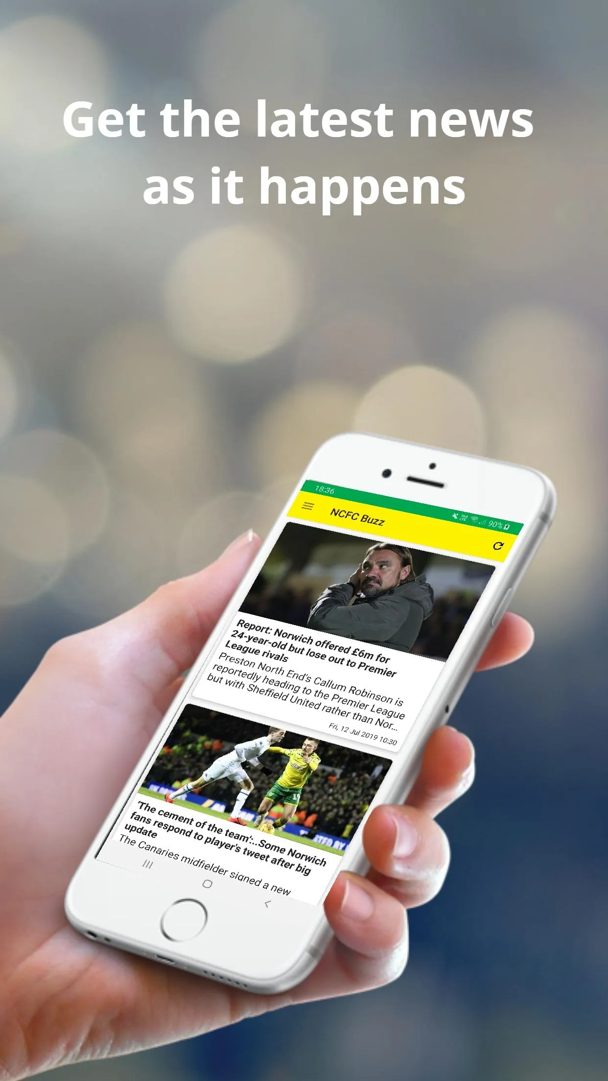 NCFC Buzz - Norwich City News | Indus Appstore | Screenshot