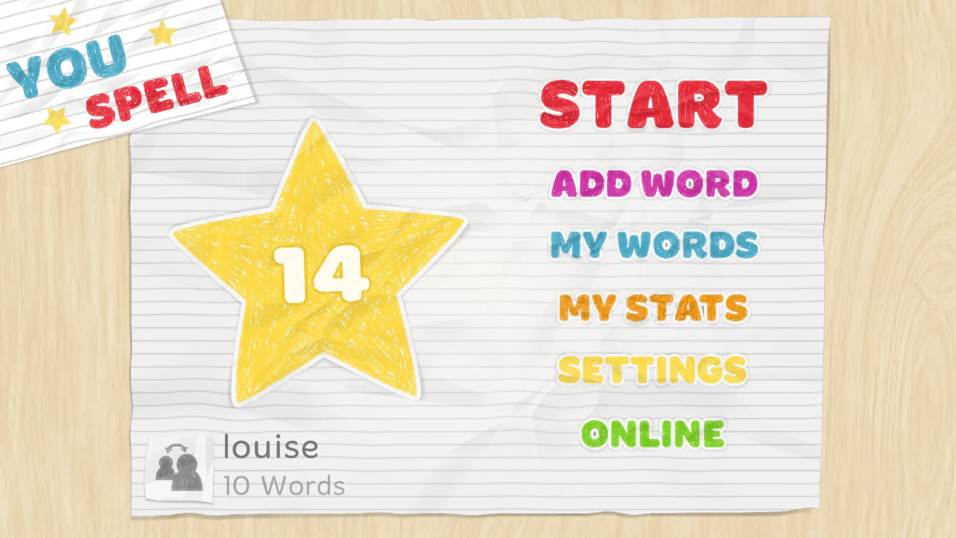 YouSpell - Practice your own s | Indus Appstore | Screenshot