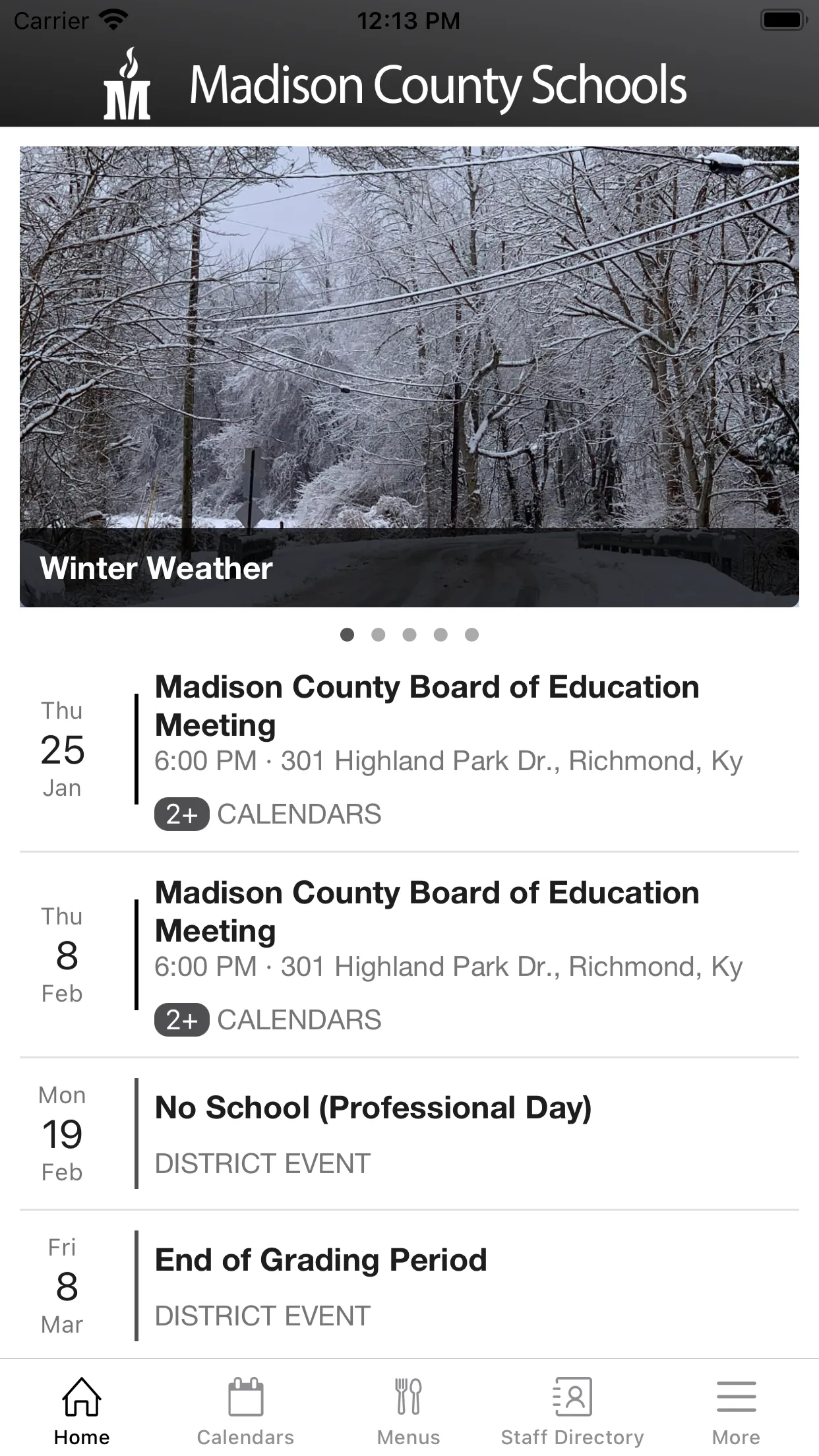 Madison County Schools KY | Indus Appstore | Screenshot