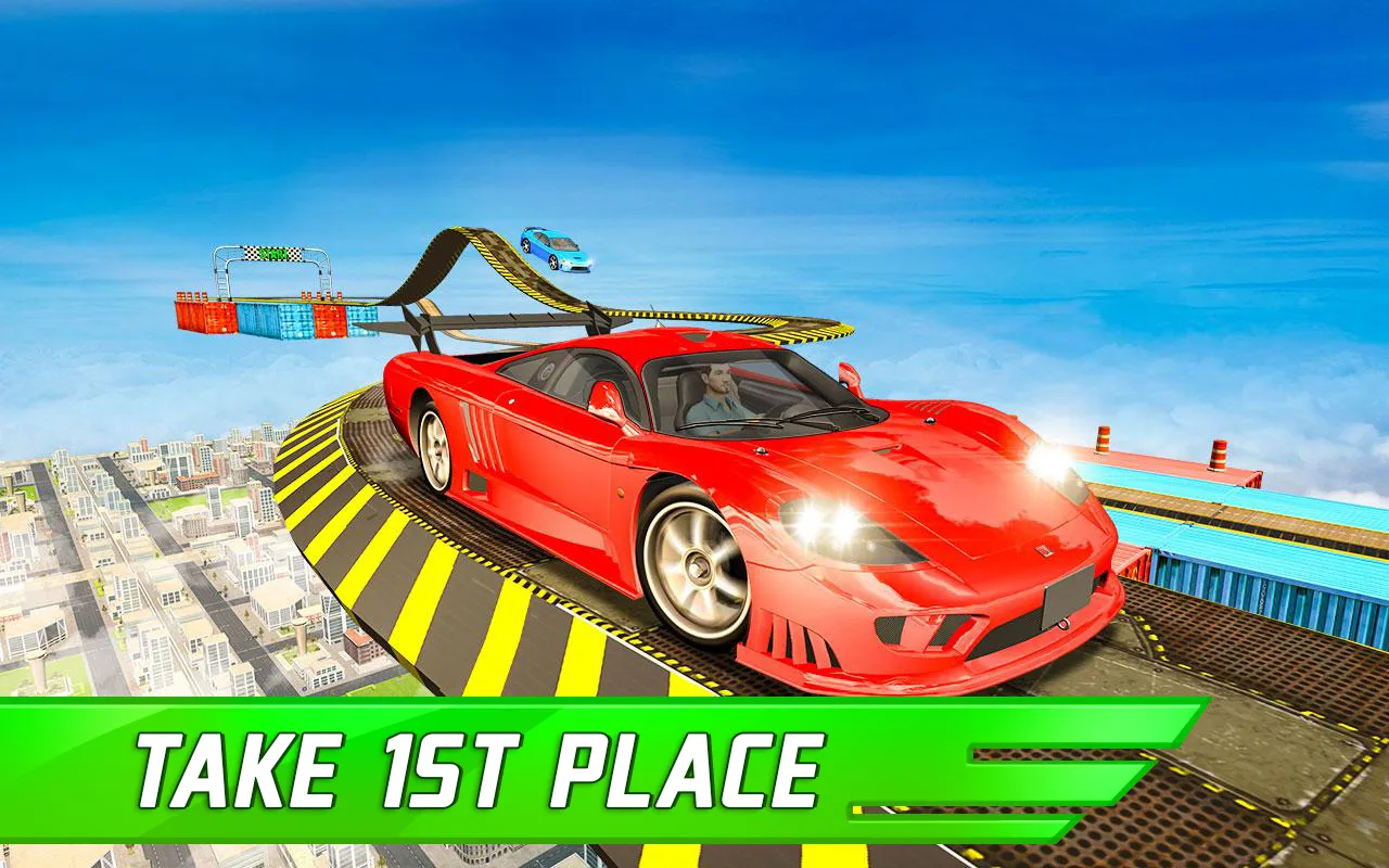 Racing Car Stunts: Crazy Track | Indus Appstore | Screenshot